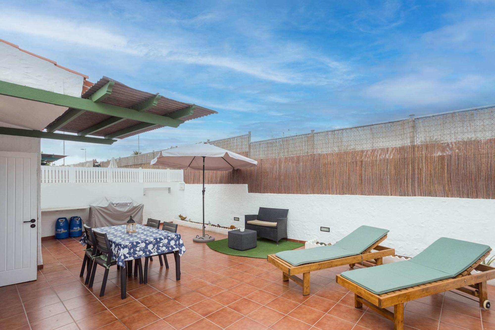 Private Chill-Out Terrace Bungalow - Pool San Bartolomé Exteriér fotografie