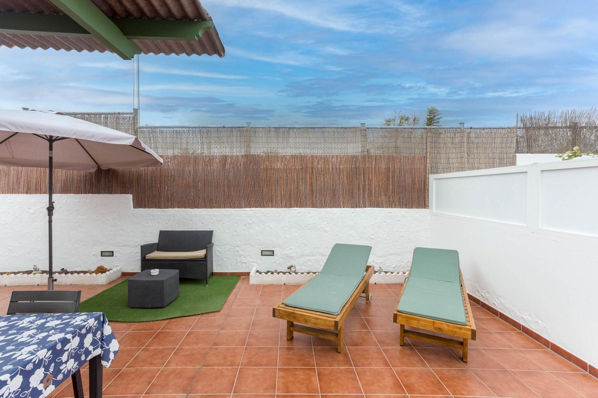 Private Chill-Out Terrace Bungalow - Pool San Bartolomé Exteriér fotografie